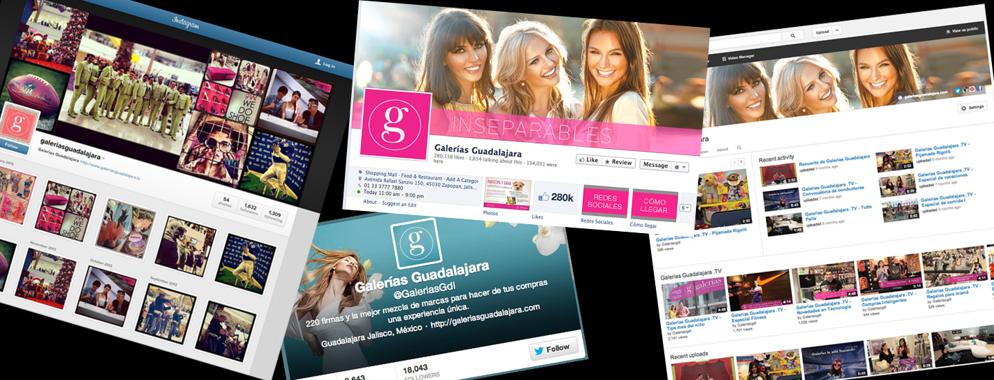 Galerías Guadalajara - Redes Sociales